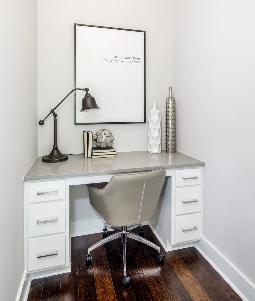 Back to school means quiet spaces for homework will be needed.