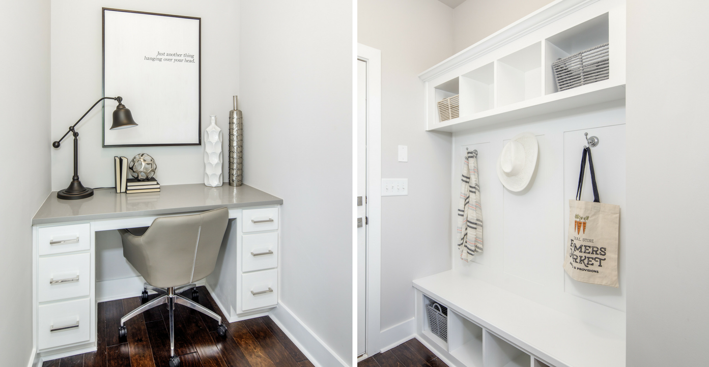 Built-Ins in the townhomes at Reserve at City Center