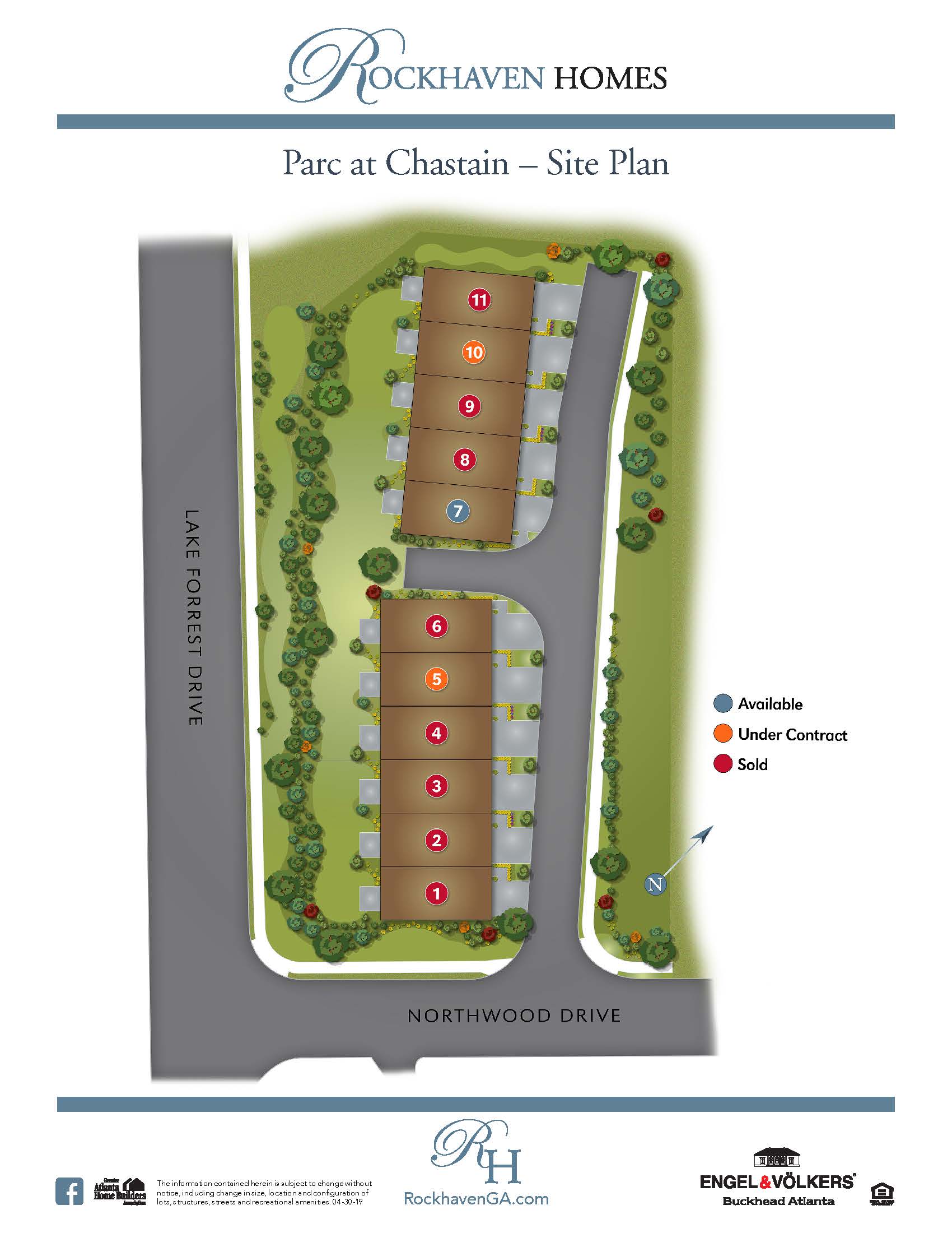 Parc at Chastain Rockhaven Homes
