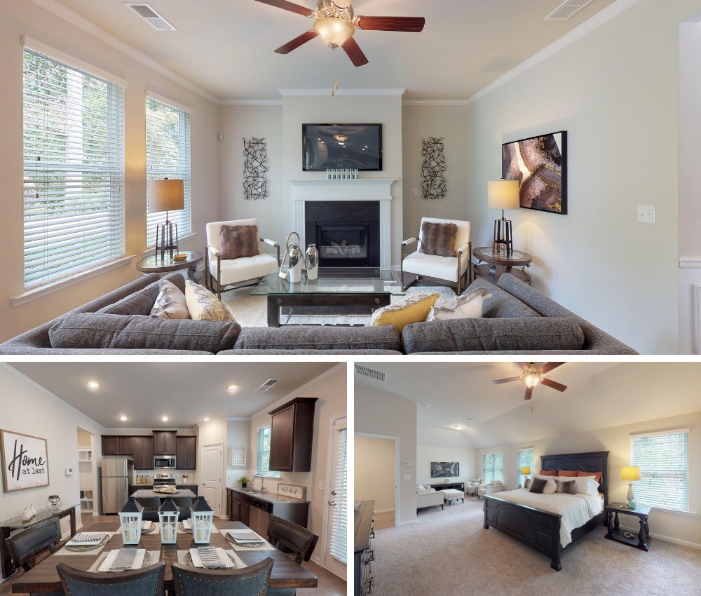 Comfortable Living Space in our new Phillips Trace model home