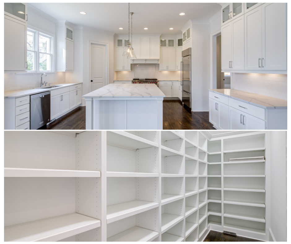 Spacious kitchen and closet nooks - Rockhaven Homes