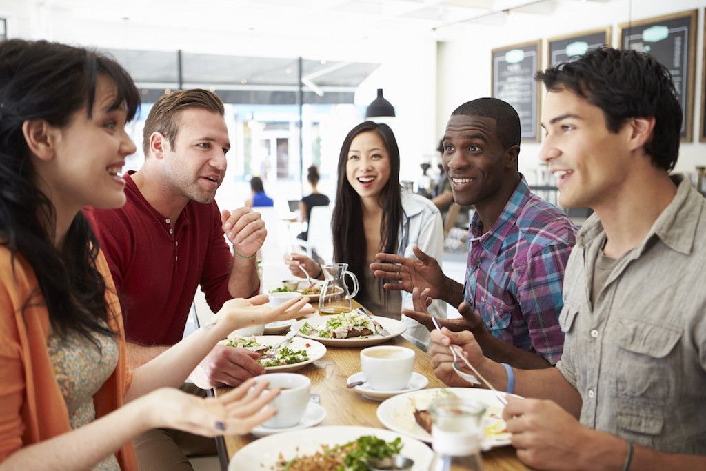 Enjoy a meal with friends or fulfill all your shopping needs at local retailers and eateries near Kensington Gates - credit: Cathy Yeulet 123rf com