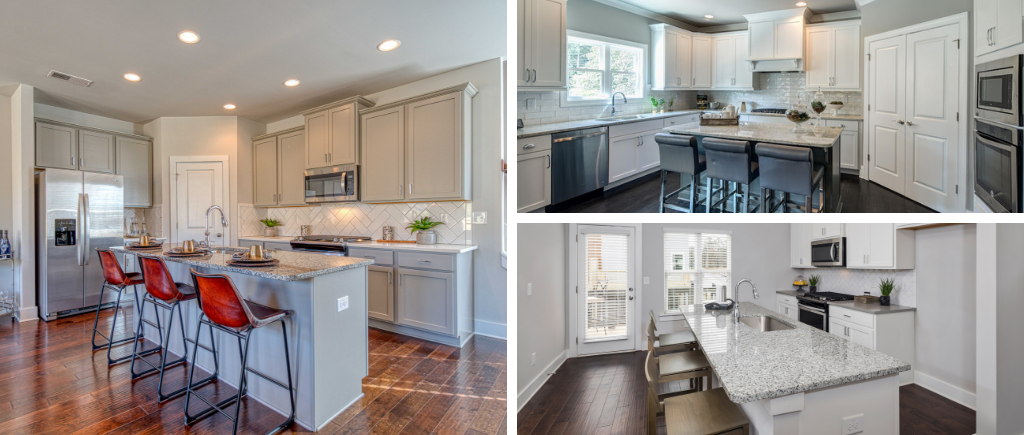 Kitchens come in many compositions depending on the type of home you're buying.