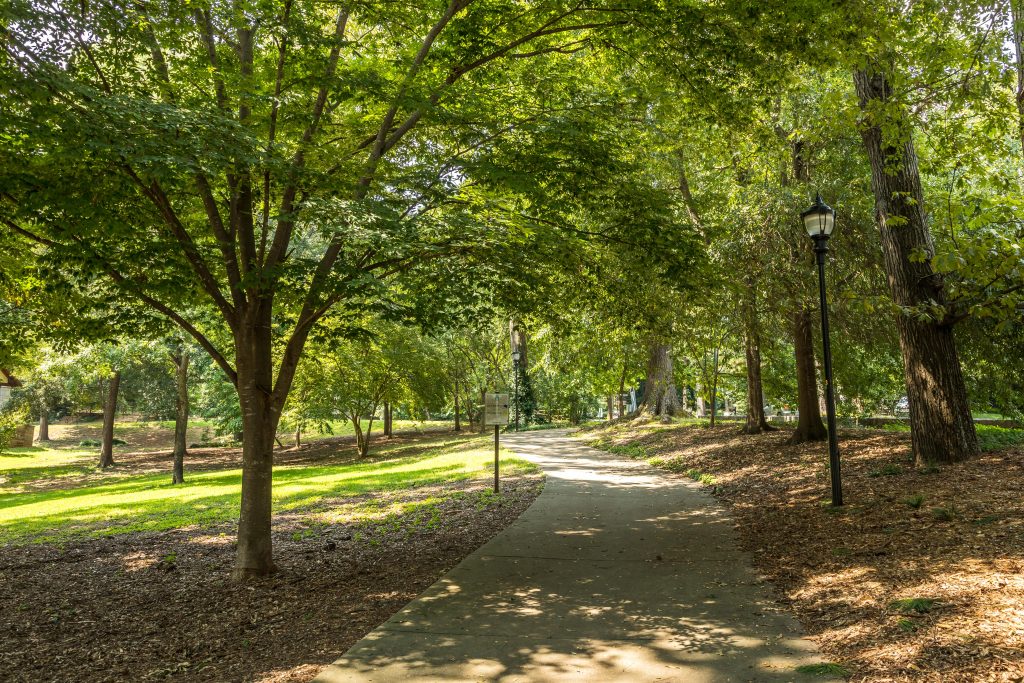 A public park in the Atlanta area