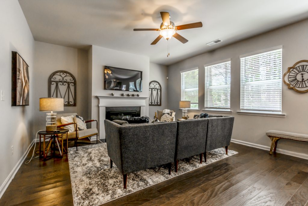 a living room in Phillips Trace