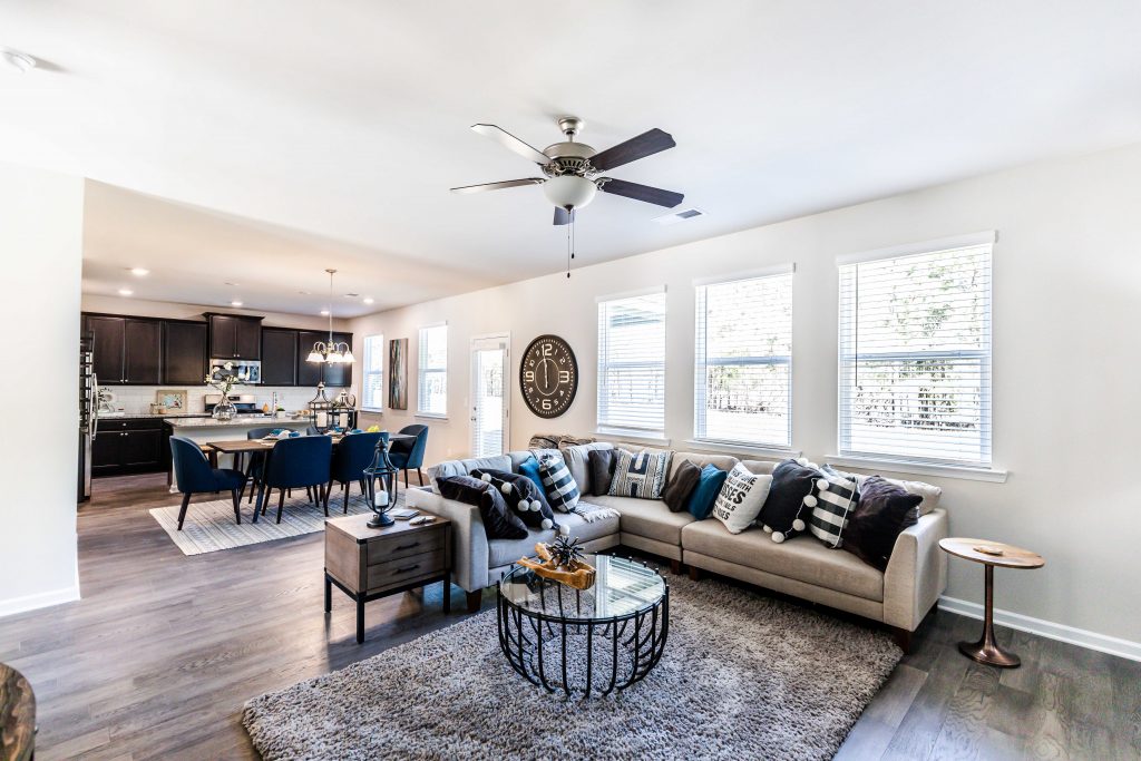 An interior in the Summit new construction home in Stonecrest