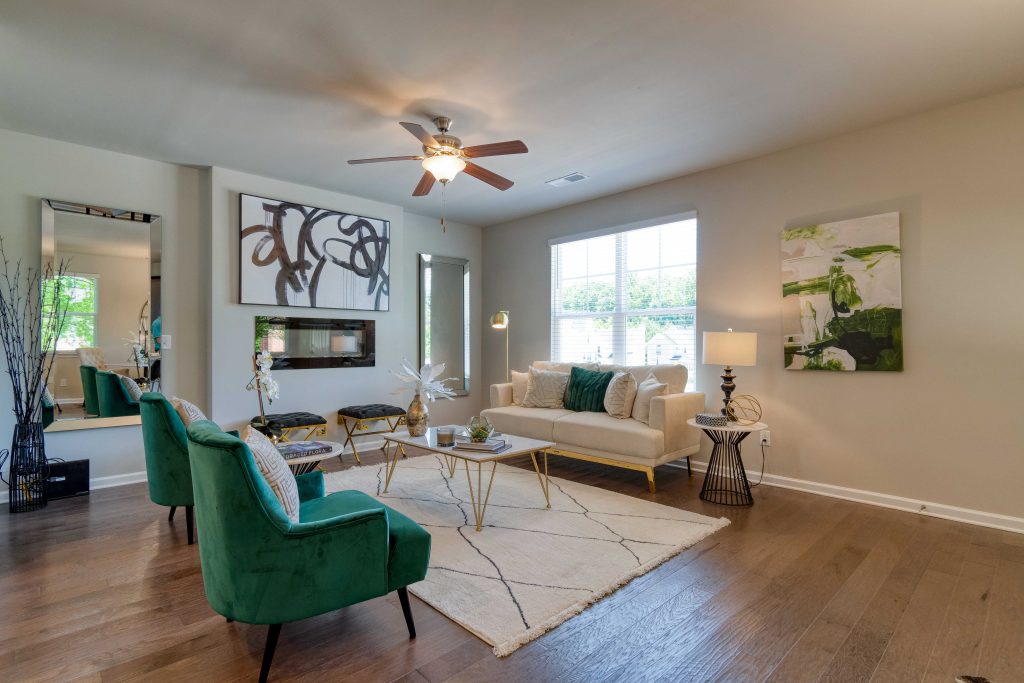 The inside of a sweetbriar home, a new metro atlanta subdivision