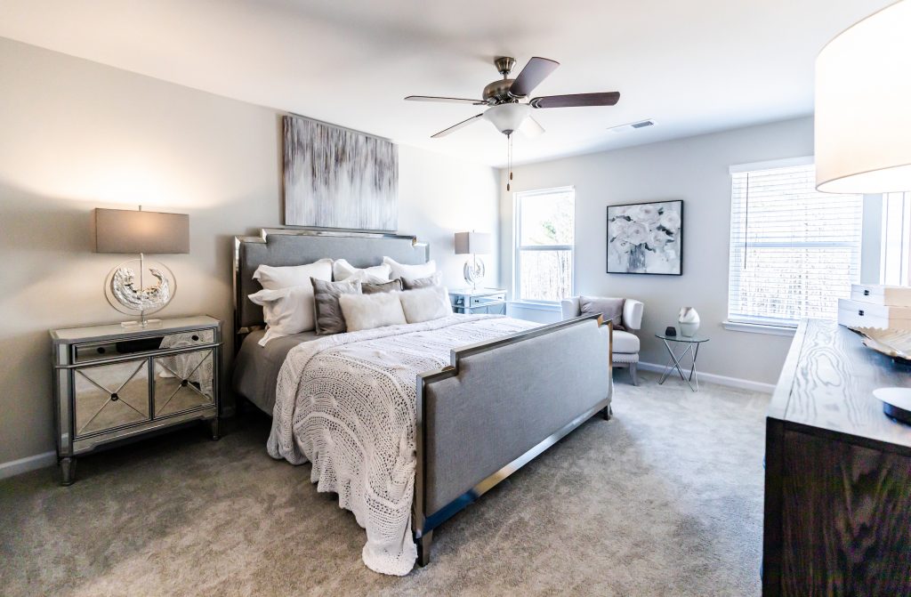 Master Bedroom in the Abbot Floor Plan by Rockhaven Homes