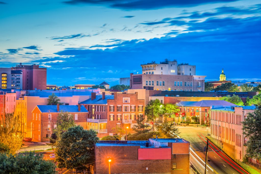 athens skyline near new homes in Jefferson [sean pavone] © 123rf