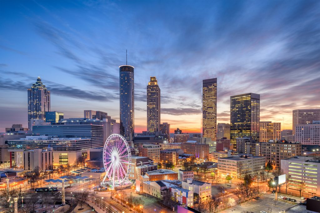 Atlanta lifestyle skyline