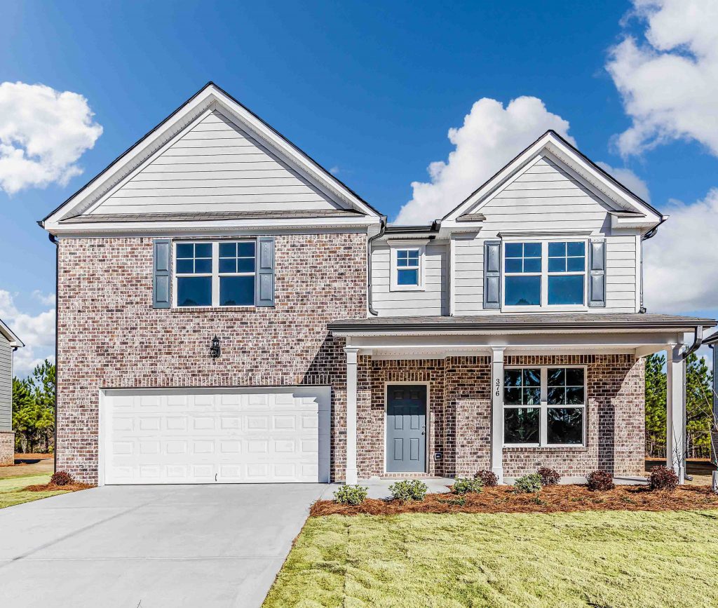 The Windsor Floor Plan in Jefferson Downs - one of the new construction homes near Athens, GA