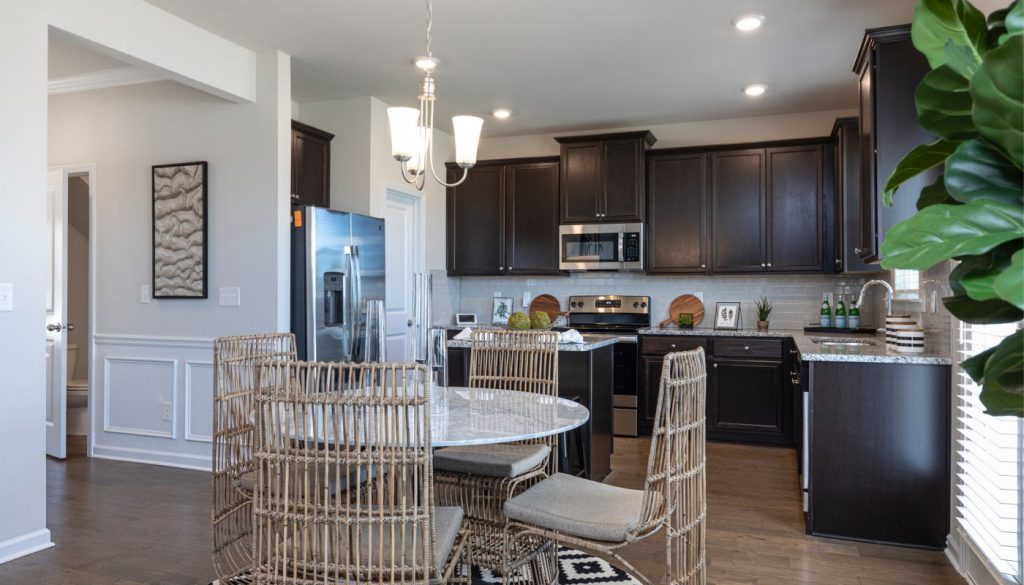 A stylish Rockhaven Homes new construction Kitchen in Atlanta