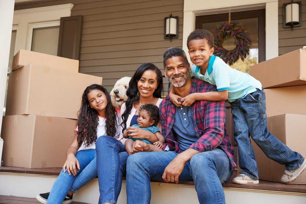 Single-family homes in East Point, GA ©Monkey Business Images