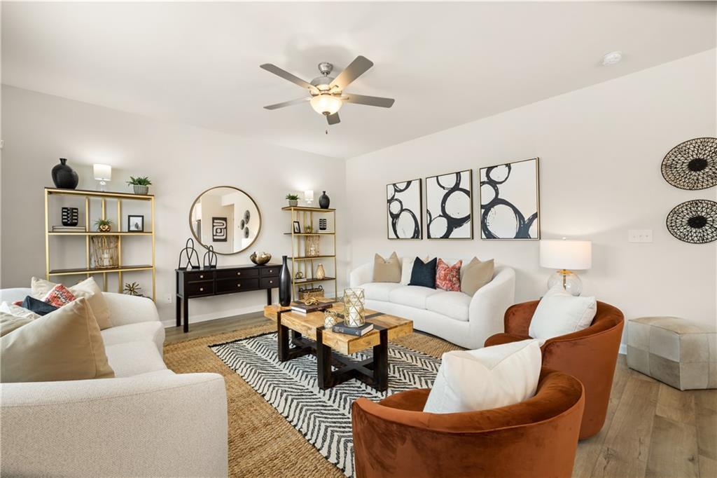 interior living room rockhaven homes