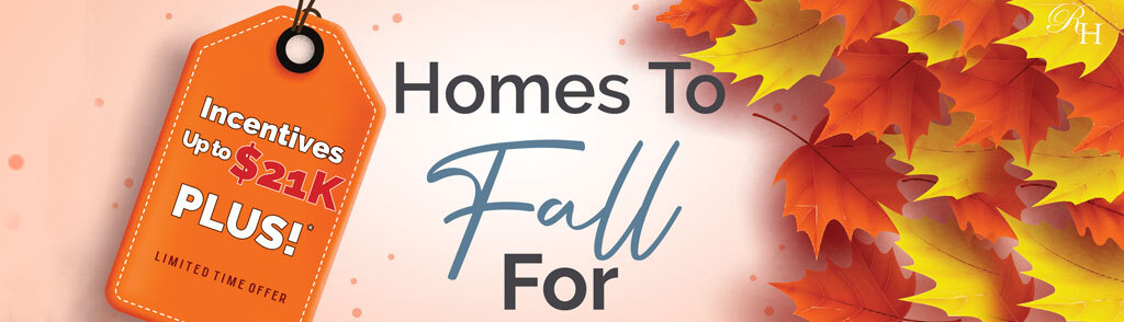 Homes to Fall For - Fall promotion for new home builder in Atlanta