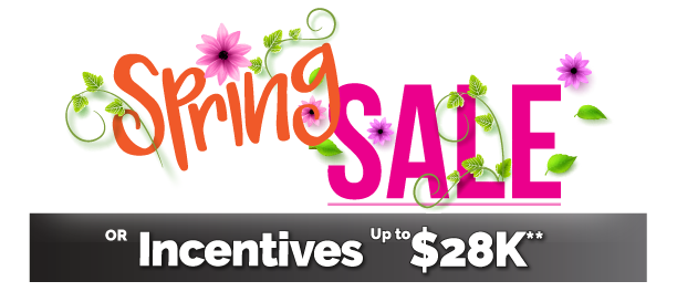 Up to $21k+* in Incentives or 5.99% Fixed Rate!