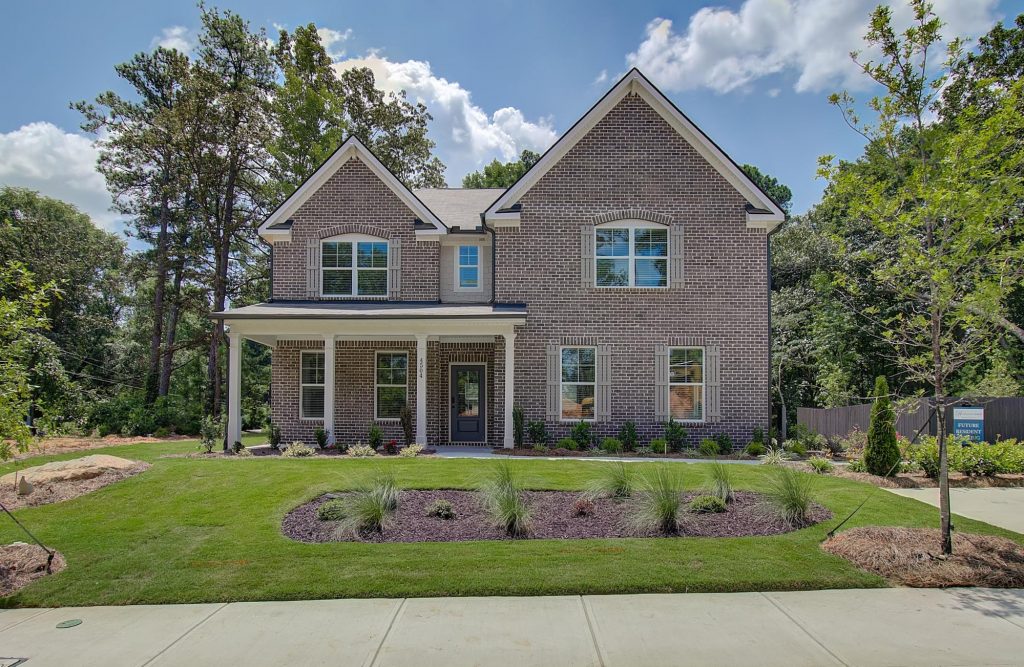New home at Cascade Ridge at Niskey Lake in Southwest Atlanta