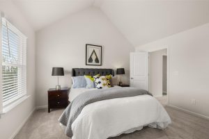 Secondary bedrooms and home office in an Alcovy Village home, designed for comfort and flexibility.