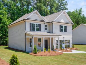 Move-in ready craftsman-style home available now at Whisper Creek in Atlanta.