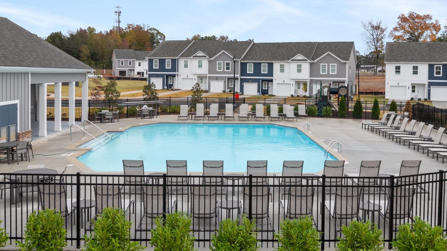 Walden Park pool and Cabana