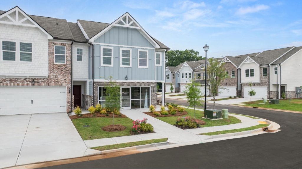 Townhome community in McDonough near Metro Atlanta