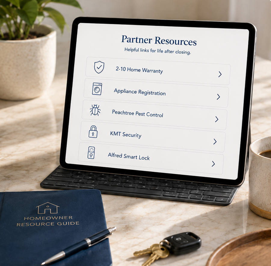 Partner Resources Example Screen