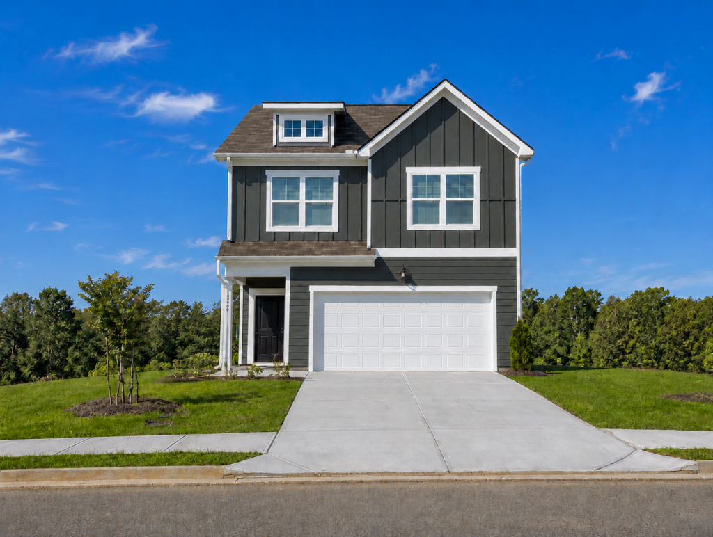Two-story single family home