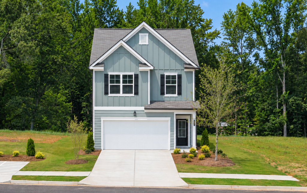 model home at Barons Court