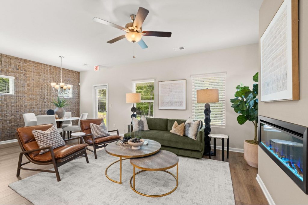 Barons Court living room